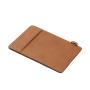 Minimalist front pocket wallet rfid blocking nice synthetic leather thin id credit card holder