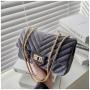 Square Hand Bags For Women Chain Handbags Fashion Pleuche Crossbody Handbag Pure Color Hasp Woman Bags Shoulder Bag Ry7200126