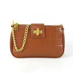 Good Quality Golden Metal Designer Handbags Famous Brands Square Handbag Mini Cross Body Bag For Ladies