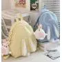 ZWY204 New Cute Rabbit Girl Pendant Shoulder Bag Polyester Lightweight Outdoor Travel Backpack Hot Sale Kids Student Backpack