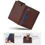 KBW027 Customized Wallet Men's Leather RFID Wallet Carbon Fiber Leather Change Pocket Double Fold Leisure Small Clip