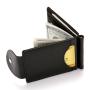 ZHF050 Cross-border Men's Wallet Fashion Wallet Creative Card Bag Men's Work Certificate Flap Buckle Dollar Clip Wholesale