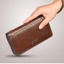 Vintage Cartera De Hombre Pu Leather Carteras Mujer Zipper Long Men Card Holder Wallet CY108