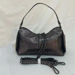 REALER 2024 OEM ODM Custom Snake Pattern Tote bags PU Leather womens Shoulder Bags Ladies Totes Hand bags luxury women handbags