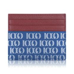 Custom Logo Silm Small Card Case RFID Blocking Leather Ultra Slim Wallet Credit Card Case Card Protector Front Pocket Wallets