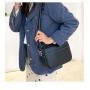 ZF280 Fashion New Women Shoulder Bag Zipper Soft PU Leather Handbag Daily Women's Small Square Bag