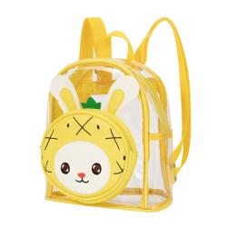 High Quality Custom Printing Backpack Transparent PVC Clear Backpack Bag