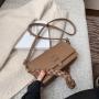 CCF718 Simple Cross Body Ladies Handbag Women Leather Handbags and Purses Luxury 2023 Famous Chain Tote Bags