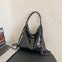 Fashionable high-end large capacity versatile bucket bag