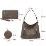 LOVEVOOK custom new arrival bags Large Purses Leather hobo Bag small wallet fashion ladies bags women handbags