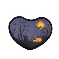 Custom cute ita bag with printing insert Gothic Dark Bat shape pin backpack Halloween Funny Pain bag