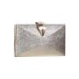 New factory direct ladies bag evening clutch bag diagonal cross female banquet handbag leaf chain small square bag