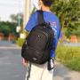 HR173 Fashion Trend Junior High School Student School Bag Nylon Reducing Backpack Travel Commemorative Soft Face Computer Bag