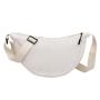 2024 new nylon simple shoulder bag fashion mommy shopping dumpling bag soft student crossbody bag