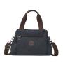 Retro Large Capacity Multi Compartment One Shoulder Canvas Bag Custom Vintage Canvas Crossbody Tote Bag