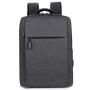 Waterproof Large Capacity Laptop Bag with USB 17-Inch Business Gift Backpack Unisex Zipper Closure Custom Logo Wholesale