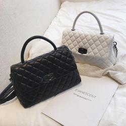 New product bolsos de mujer embroidery leather hand bag custom handbag fashion shoulder handbag for girls