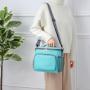 ZF087 Customized Handheld Shoulder Oxford Cloth Thickened Insulation Bag Student Lunch Bag Outdoor Picnic Bag Simple Convenient