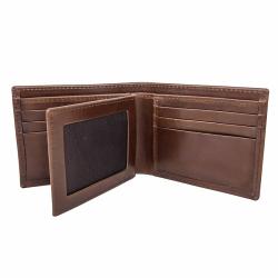 Handmade Full Grain Leather Wallet Personalized Real Leather Wallet Men