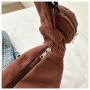 New Dumpling Bag Corduroy Retro Messenger Bag Japanese And Korean Minimalist Style Shoulder Bag for Women