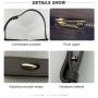 High Quality Leather Ladies Shoulder Bag Sliver Chain Handbags Luxury Designer Classic Crossbody Bag For Women