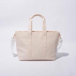 Promotional Waterproof Weekend Travel Customized Large Men Nylon Sling Bag Retail Shopping Handbag Tote Bag Custom Printed
