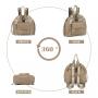2024 autumn and winter new backpack fashion trend leather niche design texture simple large capacity ladies shoulder bag