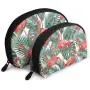 Gelory 2024 Hot Sale Waterproof Travel Makeup Bag Clutch Handbag Portable Cosmetic Organizer Pouch