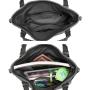 REALER high quality fashion style designer handbags Female Waterproof Tote Bag lady patchwork leather Bag Women Handbags