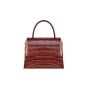 2024 Custom Logo Crocodile Genuine Leather Handbag Luxury Hand Bags For Women