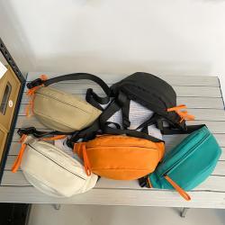 Wholesale Waterproof Custom Logo Unisex Street Fashion Casual Crossbody Fanny Pack Travel Hiking Belt Waist Bag