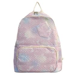 HR758 Hot Selling School Girl Backpack Travel Fresh Shoulder Bag Cute Laptop Backpack Contrasting Colors Student Schoolbag