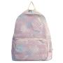 HR758 Hot Selling School Girl Backpack Travel Fresh Shoulder Bag Cute Laptop Backpack Contrasting Colors Student Schoolbag