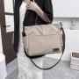 2024 new renaissance shoulder bag women's multipurpose portable canvas men's couple large capacity crossbar bag
