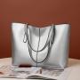 Hot Sale Black Leather Tote Bags Women Handbags Ladies Shoulder Sling Bag Women Big Totes Handbag Wholesale