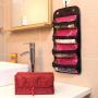 Elegant and Functional Toiletry Bag with Multiple Compartments and Waterproof Interior for Daily Grooming Essentials