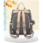 Waterproof Oxford Cloth Travel Backpack Handbag Larger Capacity Anti-Theft Shoulder Bag Crossbody Schoolbag For Women