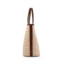 Large capacity long shoulder strap travel natural handbags lady handmade high quality tote bag