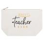 Gelory OEM Selling Factory Price Promotional Gift Canvas Travel Reusable Zipper Cosmetic Bag