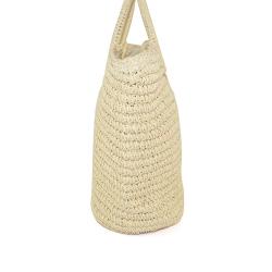 Eco-Friendly Summer Beach Lady Tote Straw Basket Bag Woven Bags Fashion Handbags Women  Raffia Bag
