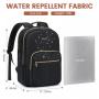LOVEVOOK 15.6 17 18 in Waterproof Backpack Trendy Anti Theft School Bags For Men Usb College Laptop School Bags For Teenagers