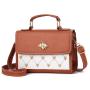 Popular design women's handbag pu leather 2024 new fashion women's crossbody bags small shoulder square bag