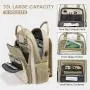 LOVEVOOK waterproof custom logo quilted bag 17 inch casual sports backpack laptop travel backpack bag with usb school bag unisex