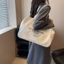 Women's Canvas Bag Custom Logo Large Capacity Canvas Shoulder Bag New Summer Travel Luggage Bag