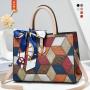 Wholesale Large Capacity Shoulder Bags Purse Vintage Lady Style Made of PU Tote Bag Handbag for Women