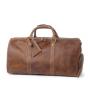 XL309 Genuine Leather Durable Duffle Bag Casual Large Capacity Travel Bag Lightweight Anti Water Handbag Customized Logo