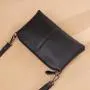 Support custom logo ladies shoulder bags shoulder clutch bag pu leather handbags for women