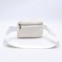 Keymay New Design Rts Stock Plastic Buckle Teddy Sherpa Crossbody Bag Interior Mesh Pocket Everywhere Fanny Pack Fleece Belt Bag