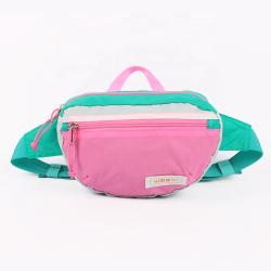 CHANGRONG Custom Adjustable Strap Lightweight Recycled polyester Running Hiking Travel  Crossbody fanny pack