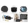 LOVEVOOK 2023 2pcs Cute Foldable Travel Tote Duffle Bag with Toiletry Purse Carry On Weekender set Men Women Travel Luggage Bags